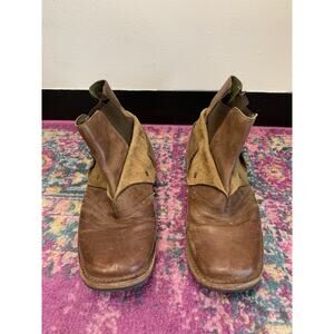 J Shoes Foldover Brown Boot Size 12